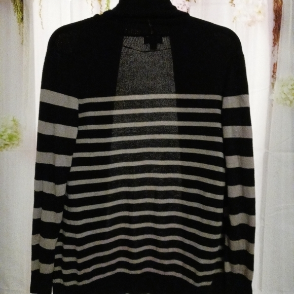 A.N.A. Striped Knit Cardigan - Picture 8 of 9